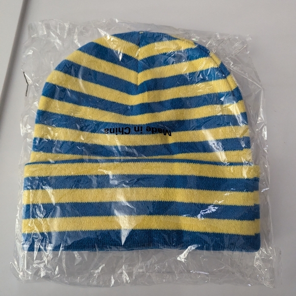 ALF Yellow & Blue Beanie - Picture 2 of 3